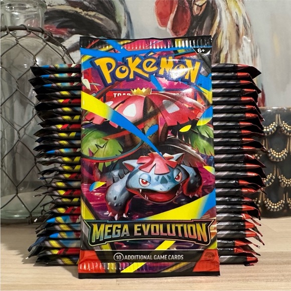 New! (50) Pokémon TCG Mega Evolution Booster Packs - Picture 9 of 9